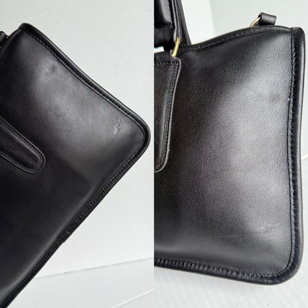 Coach RARE NWT 70s Vintage Bonnie Cashin Slim Leather Satchel 9425 – Made in USA - Picture 7 of 8